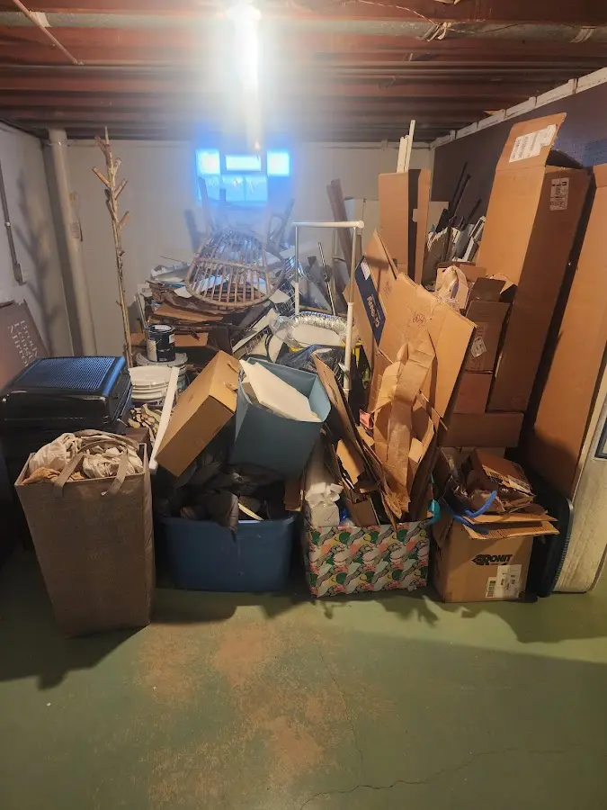 Roll-off dumpster container at job site for Construction Dumpster Rental in Big Bear City